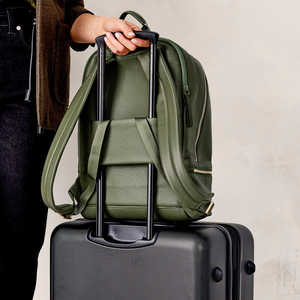 Bolso de mano de oficina de moda <span class=keywords><strong>Mochila</strong></span> informal para computadora portátil <span class=keywords><strong>Mochila</strong></span> de negocios de viaje multifunción para <span class=keywords><strong>mujer</strong></span> - Product Image 4