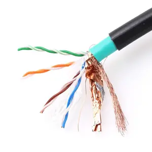 Yingxin telecom communication cable CAT6 ftp sftp outdoor cat5e/cat6 Patch LSZH Jacket Ethernet 305m Cable BC CCA CCC wirecore