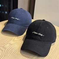 Casquette de baseball brodée en gros, couronne souple, large bord, grande taille pour hommes et femmes
