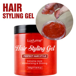 <span class=keywords><strong>Gel</strong></span> coiffant pour cheveux courts 4C naturels 48H Extra Hold Sleek Top Knot Bun 500ml - Product Image 3