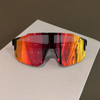 Lunettes de soleil de sport pour le cyclisme en extérieur, la conduite, la course à pied, la pêche, protection solaire UV400, coupe-vent et résistantes aux UV