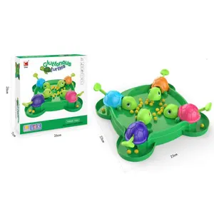 Venda quente competição comer tartaruga comer ervilhas brinquedo interativo pai-filho crianças jogos de estratégia brinquedos