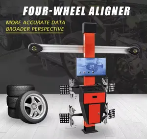 Eco-way Modelo 3d Máquina de alinhamento de quatro rodas, equipamento de alinhamento de rodas, automação, venda quente