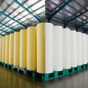 High Quality Custom Green Yellow 1500mm*6000m <strong>Crepe</strong> <strong>Paper</strong> Jumbo Roll Masking Tape Manufacturer - Product Image 4