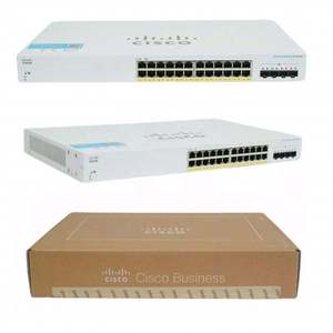 New original CBS220-24FP-4X-CN 24 Port for GE PoE Smart <b>Switch</b> 4X10G SFP+ with QoS and SNMP Functionality - Product Image 1