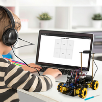 4WD DIY Robot Véhicule avec GPS et télécommande Programmable ESP32 Arduino Starter Kit pour Arduino Tinkerers