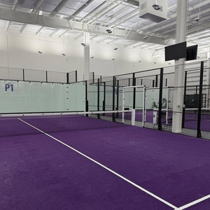 <span class=keywords><strong>Gazon</strong></span> synthétique en gros pour terrains de padel, prix usine, couleurs violet, noir, bleu - Product Image 5