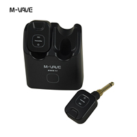 Système de monitoring d'écouteurs sans fil M-VAVE 5,8 GHz le plus récent, rechargeable, 1 émetteur et 1 récepteur, modes de fonctionnement sans perte D