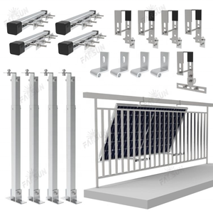 Structure solaire murale FarSun pour toit plat, montage mural, balcon réglable - Product Image 1