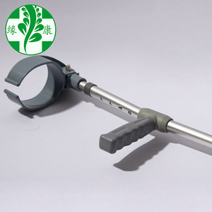 Canne de randonnée réglable en alliage d'aluminium bleue avec embout métallique pour la randonnée et l'alpinisme - Product Image 5