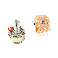 Potentiomètre double WH148 1K 2K 5K 10K 20K 50K 100K 500K Ohm B1K B2K B5K B10K B20K B50K B100K B500K 6 broches 15mm