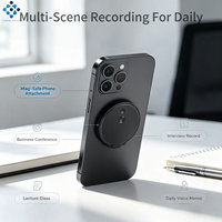 A30 Winter Travel MagSafe AI Voice Recorder & Phone Stand |   256 Bahasa Terjemahan Real-Time, Transkripsi, Rekaman 15 Jam