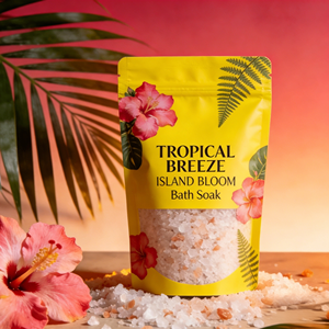 Bolsa de aluminio con cierre hermético y ventana transparente de alta calidad, personalizada, de 500g, para almacenamiento de sal marina. - Product Image 2