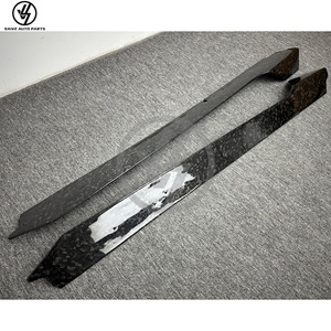 Vorstein Style Dry Gloss Forged Carbon Fiber Side Skirts for Lambo Huracan LP580 LP610 2014-2018 Carbon Body <b>Kits</b> Auto Parts - Product Image 4