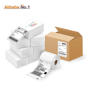 4x6出荷ラベルシート配送ラベルサーマルステッカー紙サーマルプリンターラベル紙 - Product Image 2