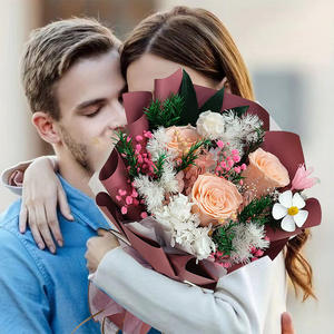 TC 2024, productos novedosos de Navidad, regalo, ramos de rosas preservados, juego de regalo, decoraciones de productos terminados, ramos de flores <span class=keywords><strong>eternas</strong></span> - Product Image 6