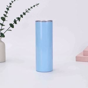 Stainless Steel Tumbler Vacuum Insulated Double Wall Straight <b>Cup</b> With Lid Minimalist Design For Travel - Product Image 3
