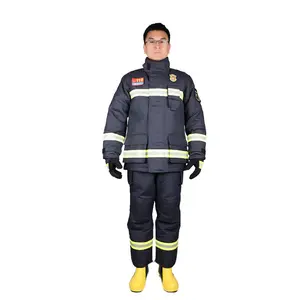Vêtements de pompier veste de Protection résistante équipement de lutte contre l'incendie