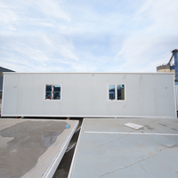 Maison préfabriquée en acier utilisée comme bureau avec maison préfabriquée pliable portable entièrement équipée Maison modulaire en conteneur