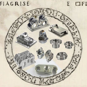 قطع غيار عالية الجودة من الفولاذ المقاوم للصدأ والألومنيوم للمعدات الصناعية، تصنيع بالتحكم الرقمي بالحاسوب، حفر وتجويف دقيق حسب الطلب - Product Image 3