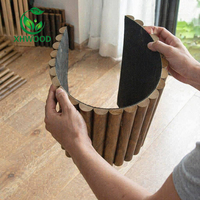 Panneau mural flexible en MDF courbé, panneau en fibres à densité moyenne pliable pour la décoration intérieure et le revêtement mural
