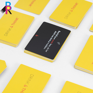 Cartes de questions pour adultes avec impression personnalisée Jeux de société multijoueurs d'intérieur Jeux de cartes à jouer pour adultes - Product Image 2