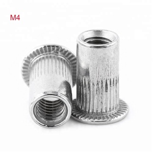 Alibaba fabrica diferentes tipos de tuerca remache M8 acero tuerca remache de acero zincado - Product Image 6