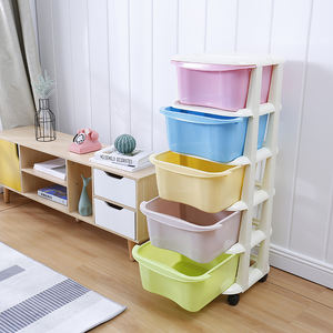 Ecologisch verantwoorde plastic babykast met 5 laden voor kinderen - Product Image 4