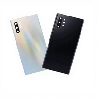 Coque arrière en verre pour Samsung Galaxy Note 10 Plus N975 N9750, boîtier de batterie