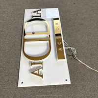 Enseigne LED personnalisée Enseigne avec logo 3d Lettre d'éclairage Logo LED Enseigne rétro-éclairée Enseigne LED personnalisée pour les entreprises