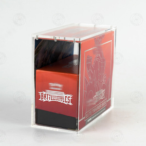 TCG Acrylic Display <b>Box</b>- & Eco-Friendly Customizable Size & Logo Desk Use - Product Image 3