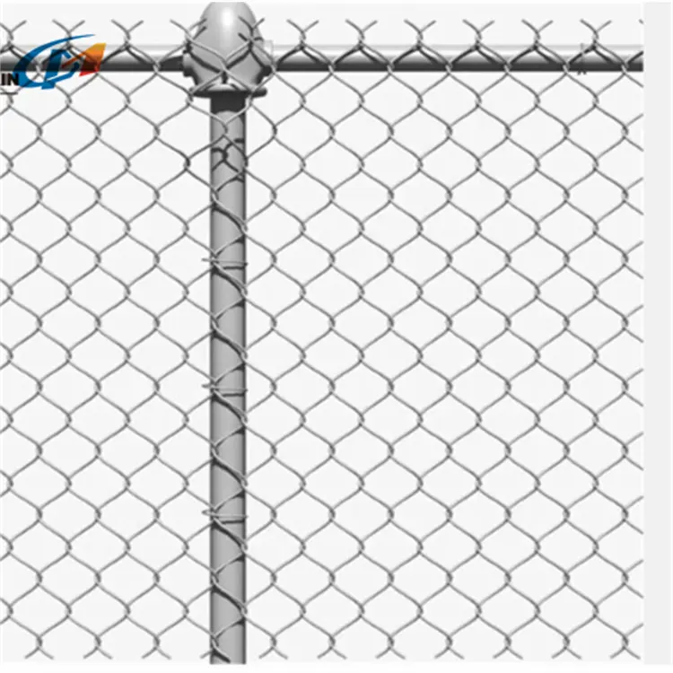 6ft Galvanized Diamond Cyclon Wire Farm Fabric Yard Fence Chain Link Wire Mesh Panel Fencing