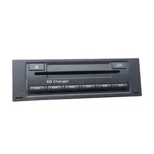 Original segunda mão CD DVD Changer para Audi R8 OEM 8E0035111 6 Disco CD Changer Headunit