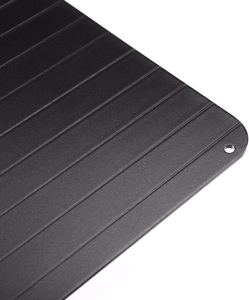 <span class=keywords><strong>Placa</strong></span> de Descongelación Rápida de Aluminio Grueso de Alta Calidad, Apta para Lavavajillas, Bandeja para Descongelar Alimentos Congelados con Bandeja de Goteo - Product Image 4