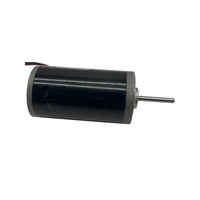 Moteur à courant continu à balais MC5295 52 mm 12 V 24 V 3800 tr/min, haute vitesse, arbre personnalisé, couple élevé, moteur à balais en carbone pour convoyeur d'automatisation