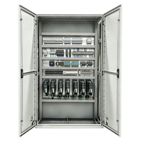 Gabinete de Distribución de Energía Eléctrica de Bajo Voltaje para Exteriores, Panel de Distribución Completo con Interruptores