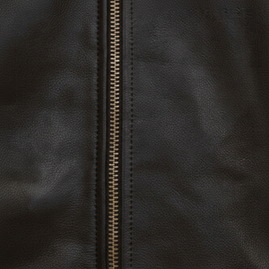 Meilleure qualité hommes automne hiver peau de mouton veste en cuir véritable haute rue Style col à capuche haute poche décorative avant - Product Image 1