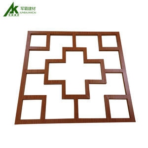 JINBAJANGCA Aluminum Alloy <b>Screen</b> Room Divider Laser Cut Traditional Style Durable Design For Indoor Use - Product Image 5