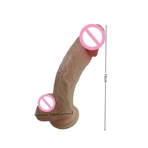 天然假阳具 强力硅胶吸盘 逼真大号假阳具 女性自慰用 女性性玩具 - Product Image 2