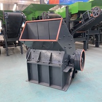 Concasseur de roche à marteaux haute efficacité pour carrière, broyeur fin à marteaux pour minerai d'or, machine à fabriquer du sable à marteaux pour granit