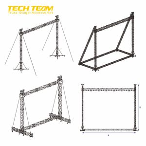 Système <span class=keywords><strong>de</strong></span> treillis événementiel personnalisé pour éclairage <span class=keywords><strong>de</strong></span> scène, treillis DJ et support d'écran LED - Product Image 1