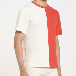 Factory made Men's Oversized 100% Cotton T-Shirt For Men Loose Fit Crew Neck Short Sleeve <b>Tees</b> Heavyweight - Product Image 6