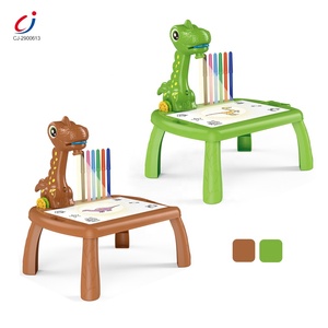 Chengji-Juguetes Educativos de dibujo de <span class=keywords><strong>dinosaurio</strong></span> <span class=keywords><strong>para</strong></span> niños, <span class=keywords><strong>proyector</strong></span> led, pintura, mesa de dibujo de arte - Product Image 6