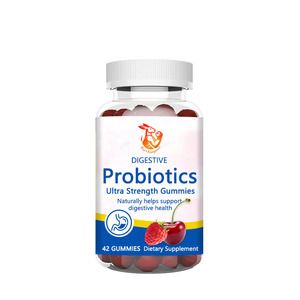 Gomitas Probióticas Ultra Fuertes al Por Mayor de Fábrica, Ayudan a Apoyar la Salud Digestiva, Gomitas con Proteína, Sodio, 8 Mil Millones de UFC - Product Image 1