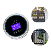 Lector de Tarjetas IC con CPU RJ45 TCP UDP Wiegand 26/34, Lector de Códigos QR, Lector NFC, Control de Acceso RFID, Sistema de Control de Acceso para Puertas, Seguridad, Código de Barras