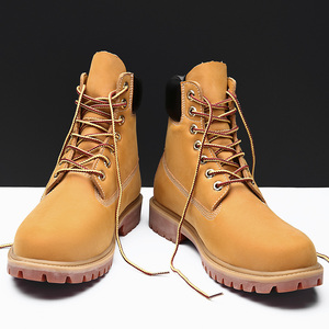 Nouvelles bottes Martin au design moderne, style britannique, semelle antidérapante, bottes Martin confortables pour hommes - Product Image 5