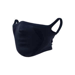 Cycling Mask Seamless Knit Windproof Earloop Neck Warmer Unisex All Season Breathable Face Cover Nylon Material - Product Image 1