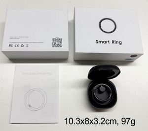 Anneau intelligent étanche 2025 pour hommes et femmes, moniteur de sommeil, tracker de fitness, en acier inoxydable, anneaux intelligents pour hommes - Product Image 6