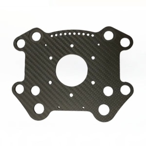 Placa de Fibra de Carbono de Tejido Plano 3K Personalizada para Accesorios de Modelos de UAV, CNC para Mecanizado, Personalización de Mapas, Marca Welltop - Product Image 1