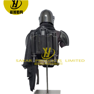 Costume <span class=keywords><strong>de</strong></span> personnage <span class=keywords><strong>de</strong></span> film <span class=keywords><strong>Star</strong></span> <span class=keywords><strong>Wars</strong></span> Mandalorian personnalisé, ensemble complet pour les spectacles d'événements - Product Image 6